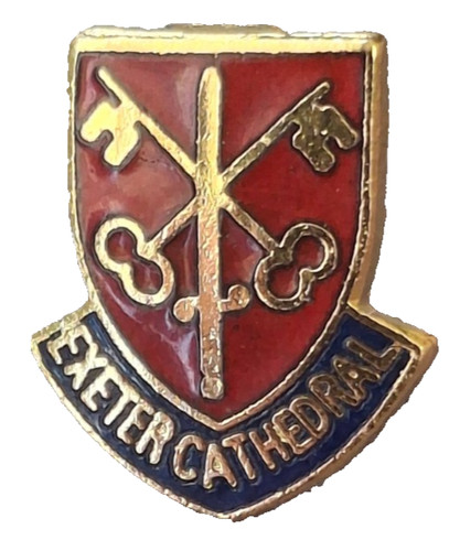 Exeter cathedral small pin - exeter,