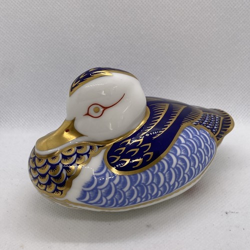 Royal crown derby duck - royal,