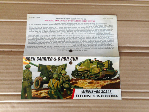Airfix header instructions - airfix,