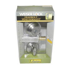 Weiser Lock Heavy Duty Satin