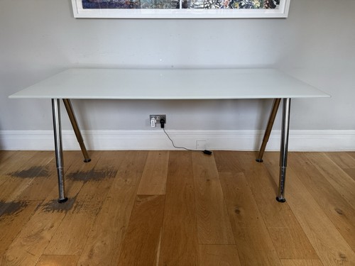 Ikea galant desk white - galant, glass