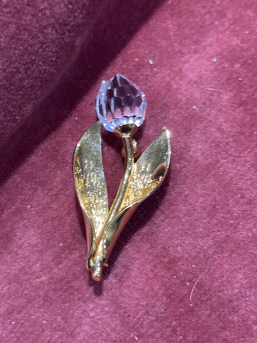 Swarovski swan logo - swan, gold