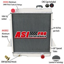 4 Row Radiator For Triumph TR6