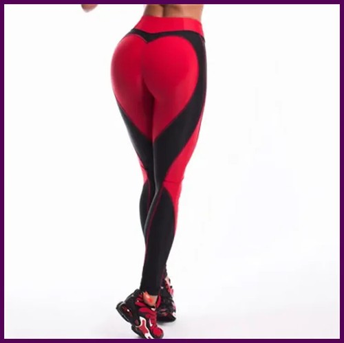 Heart shape leggings women - leggings, new