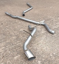 BMW 118D 120D E82 Coupe (10/07-10/13) Silencer Delete Exhaust System Oval Tip