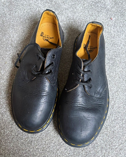 Martens black leather - martens,