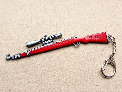 Keychain gun model k98 - model,