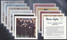 MISTER SOFTEE-PART SET 11/12- TOP 10 1964 (P11 CARDS 2x THE BEATLES)