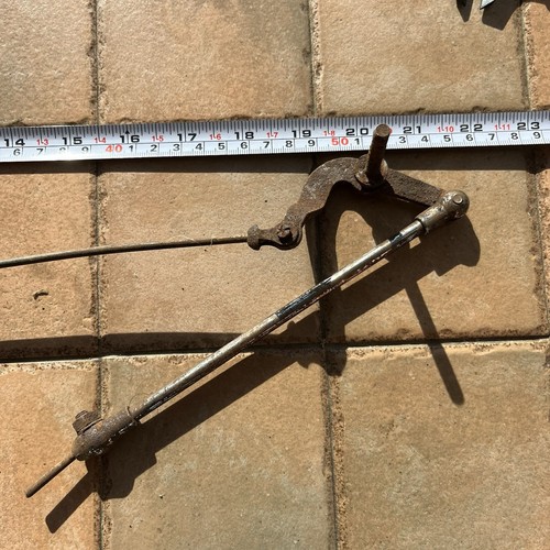 Vintage bicycle rod brake - bicycle,