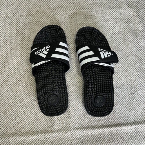 Adidas black and - and, white
