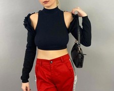 Moschino Top Black Size