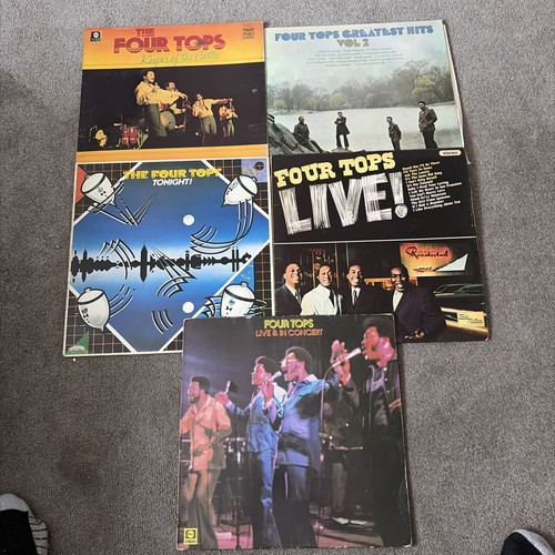Four tops lp bundle - uk,