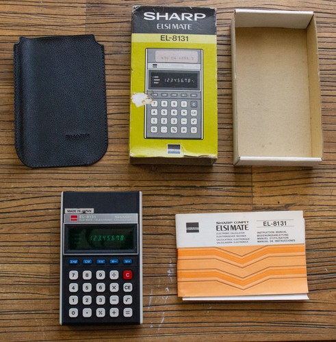 Vintage sharp elsimate 8131 - vintage,