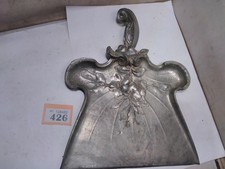 Art Nouveau Pewter Crumb Tray