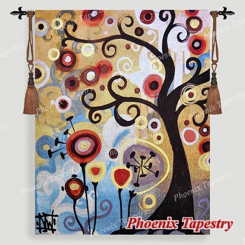 June tree tapestry - june,