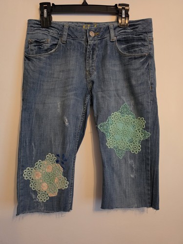 Falmer lace patch - patch, denim