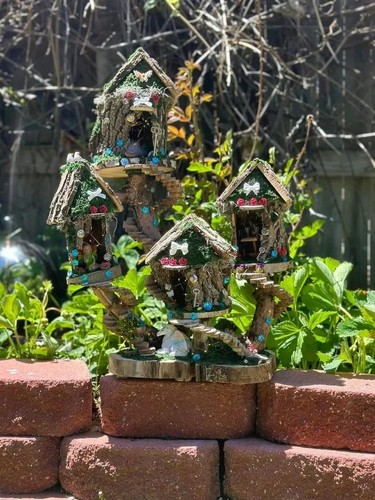 Huge fairy house handmade - house,
