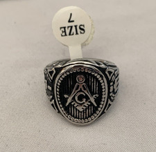 Masonic Ring Square Compass G