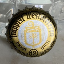 BEER Bottle Crown Cap: Westvleteren 12 Trappist Abbey Ale ~ Saint Sixtus BELGIUM