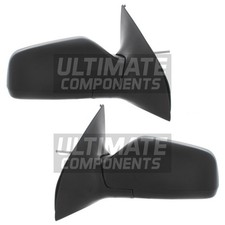 Vauxhall Astra G Mk4 Van 1998-2006 Manual Cable Wing Door Mirrors Black Covers