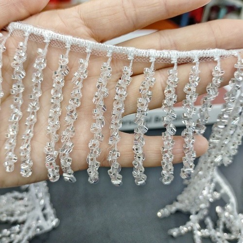 2yards 7cm beaded crystal - 2yards,