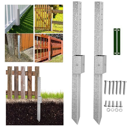 2pcs fence post repair stakes - 2pcs,