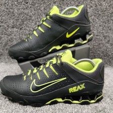 Nike Men’s Reax 8 TR Black And Green Size UK 8 VGC PRE OWNED 