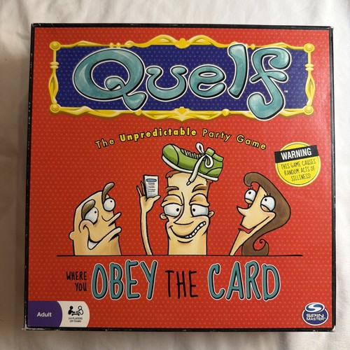 Quelf board game unpredictable - quelf,
