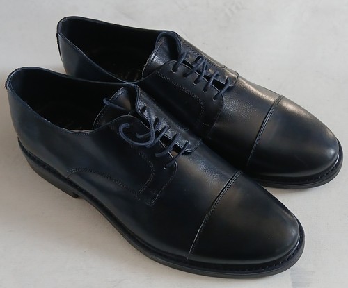 Mens clayton blue leather - blue,