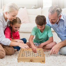 AWooden Children Maze Board