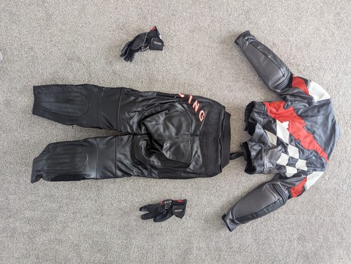Womens motorbike leather suit - leather,