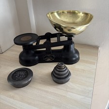 VINTAGE SALTER BRASS & IRON