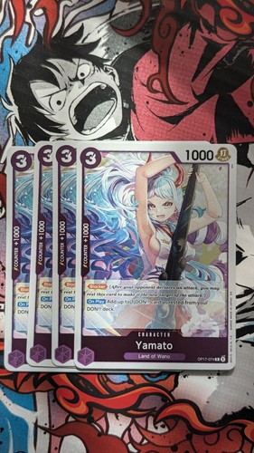 One piece ccg yamato - one, 4x
