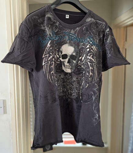 Harley davidson rhinestoned - harley,