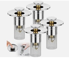 4 PACK Bathroom Sink Stopper