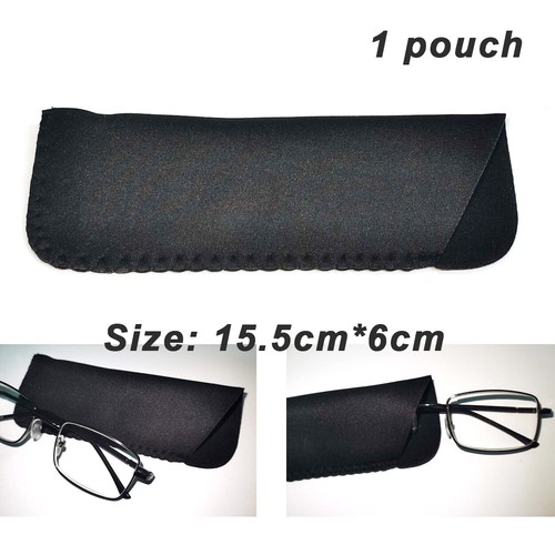 Black pouch soft glasses - /,