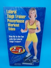 LATERAL THIGH TRAINER POWERHOUSE WORKOUT VIDEO (vhs) Brenda DyGraf. VG. Rare