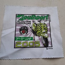 SOUTHPORT SCOOTER WEEKENDER 2005 PATCH / LAMBRETTA GP / SCOOTER RALLY PATCH