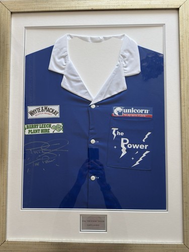Signed phil taylor shirt - taylor,