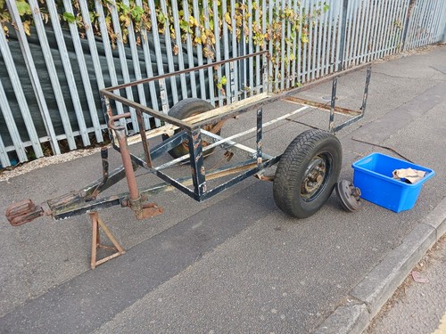 Single axle trailer - axle, project