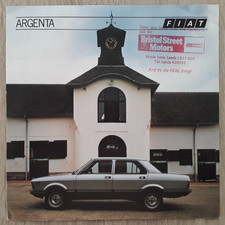 Fiat Argenta Saloon Brochure