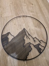 THE MOUNTAINS - Metal Wall Art - Home Decor - Artwork for Walls - Perfect Gift