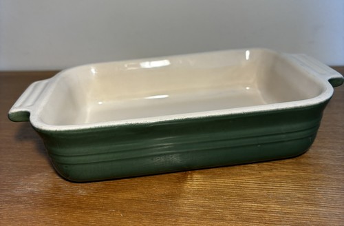 Creuset rectangular green - le,