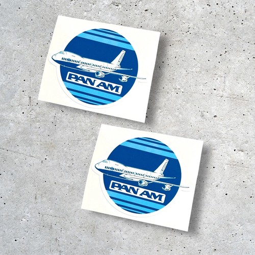 Pan airlines stickers - airlines,