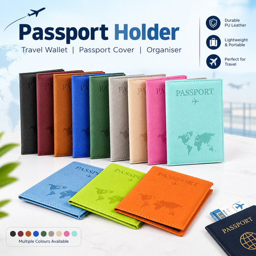 Rfid passport holder travel - rfid,