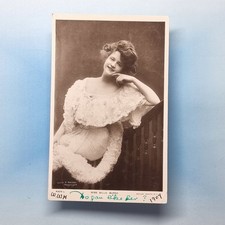 Edwardian Actress Postcard 1907 Real Photo Billie Burke Ellis & Walery