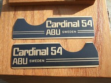 ABU CARDINAL 54 STICKERS / DECALS / BADGES