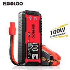 GOOLOO GT4000S Jump Starter 4000A 100W 2-Way Fast Charging Car Battery Booster.
