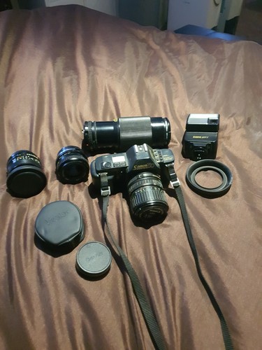 Canon slr camera t70 - slr,