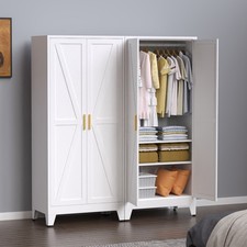 Metal armoire Wardrobe Closet